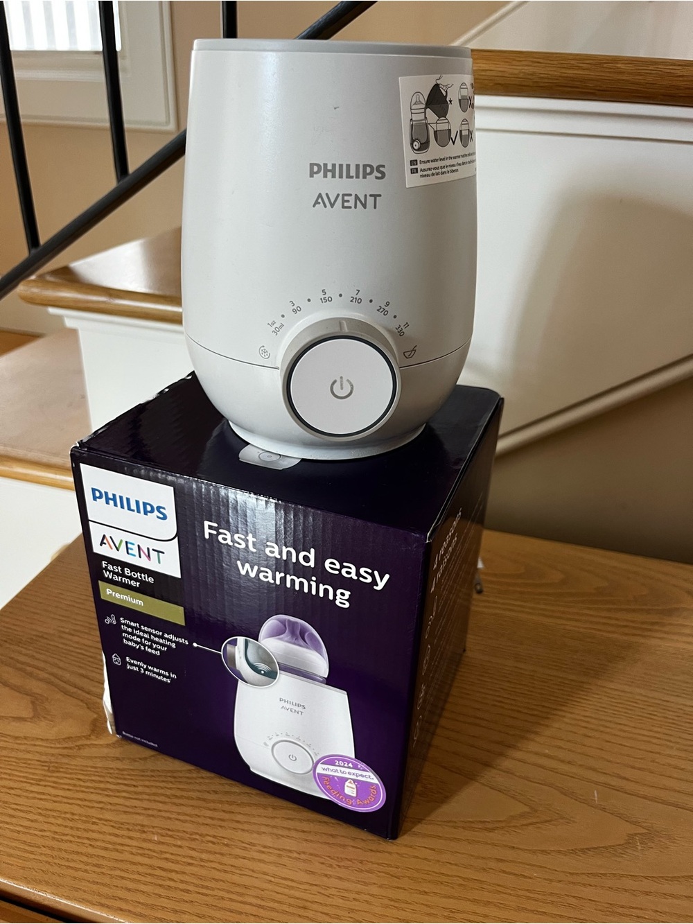 Philips Avent Fast Bottle Warmer - White
